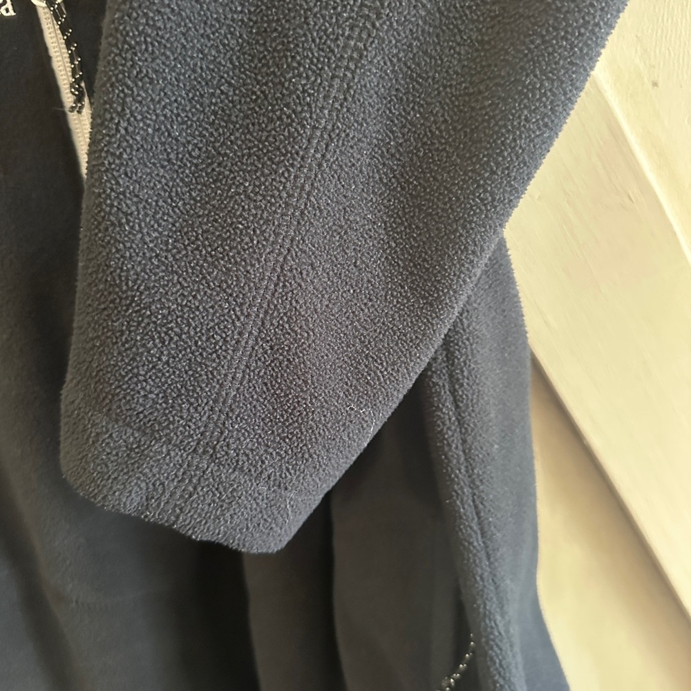 Columbia Cal Poly Mustangs Black Fleece Jacket Full Zip M - Picture 3 of 7